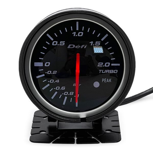 Датчик тиск турбіни Defi DF60257 Red White діаметр 60мм 109687 фото