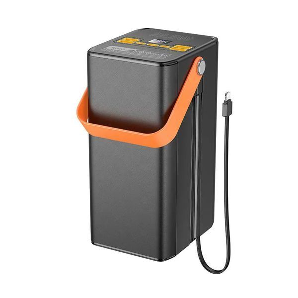 Повербанк Hoco DB49 100000mAh 4USB Type-C, Lightning 22.5W 3A PD/QC Black 123136 фото