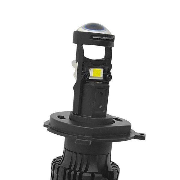 Світлодіодні Mini лінзи Decker LED GL-01 H4 55W 6000K 16000Lm 9-32V (2шт.) 108855 фото