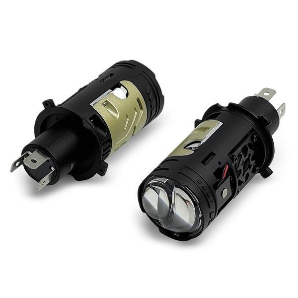 Автолампи світлодіодні Mini лінзи F90 (M05K Orange) Laser H4 65/90W Canbus 6000K 20000Lm 12V 123351 фото