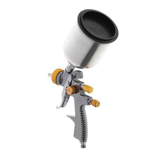 Краскопульт пневматичний Intertool LVLP Bronze PT-0135 1.8мм 1.5 Атм метал 600мл 124519 фото