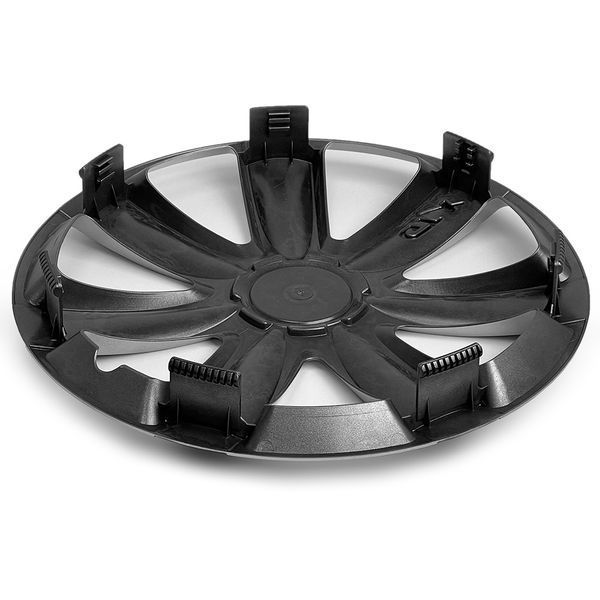 Ковпаки колісні Elegant GTX carbon - Black Silver R14 123989 фото