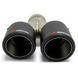 Насадка глушника Akrapovic АК63-89 Подвійна ліва (L-JB) carbon 103389 фото 3