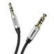 Кабель AUX Baseus Yiven Audio Cable M30 1M Silver-Black (CAM30-CS1) 104134 фото 1