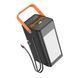 Повербанк Hoco DB49 100000mAh 4USB Type-C, Lightning 22.5W 3A PD/QC Black 123136 фото 3