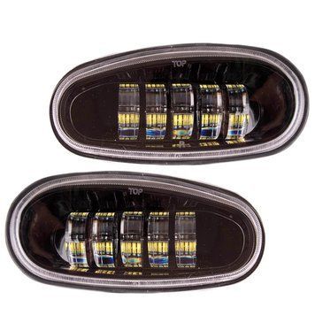 Фары диодные противотуманные Daewoo Lanos, Sens 50W 5LED 6000K DW-037L-W 105396 фото