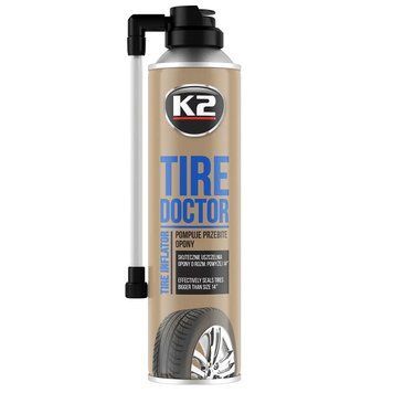 Герметик для шин (вулканізатор) K2 Tire Doctor B311 500ml 111397 фото