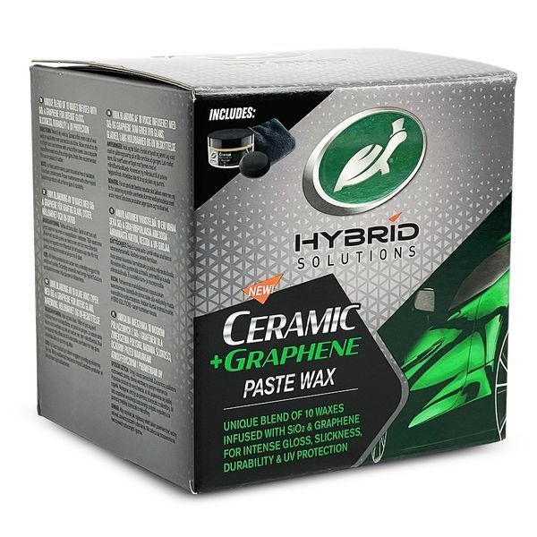 Полироль кузова Turtle Wax Hybrid Solutions Ceramic + Graphene Paste Wax (керамика) 156мл. 53967 123915 фото