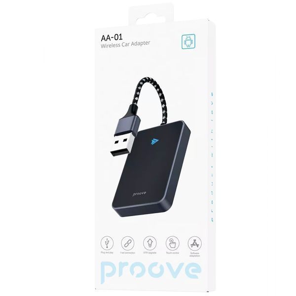 Бездротовий адаптер Proove AA-01 Wireless Car Adapter - Android Auto 123353 фото