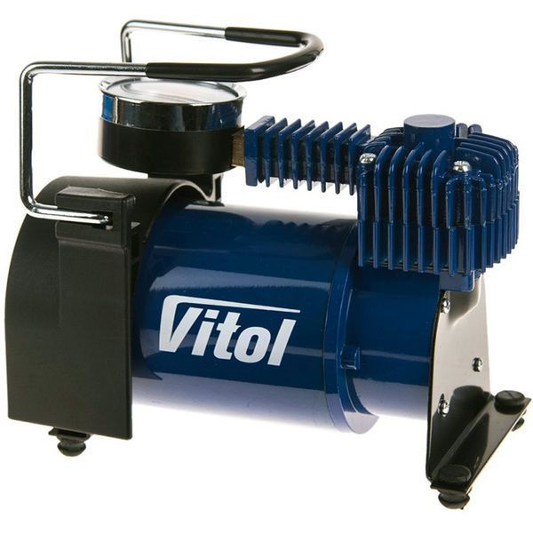 Компресор ViTOL К-40 R13-R16 14Amp 37л прикурювач (К-40) 85709 фото