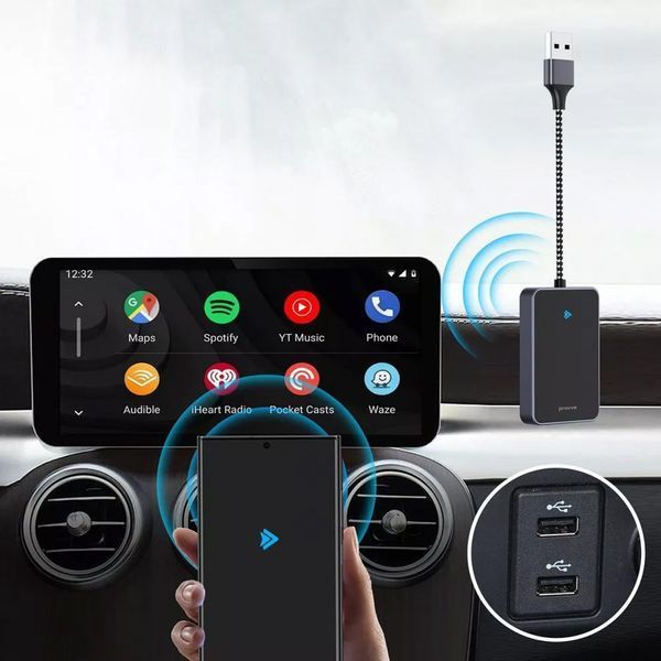 Бездротовий адаптер Proove AA-01 Wireless Car Adapter - Android Auto 123353 фото