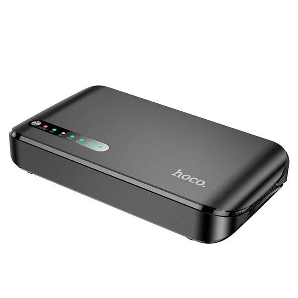 Повербанк для роутера UPS Hoco Imperial DB62 20000mAh 5/9/12V USB Type-C 18W LAN POE Black 123135 фото