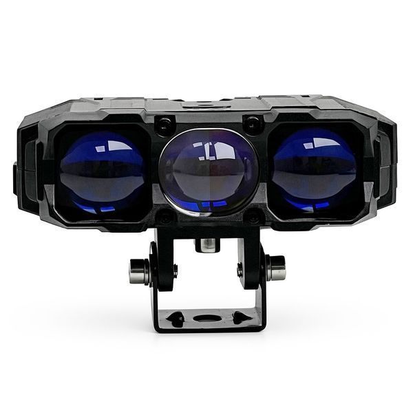 Лазерні фари Bi-LED EALightX S31 80/110W ближнє + дальнє світло 3000K 12-24V (2шт) Жовтий S31-Y-Y 124542 фото
