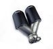 Насадка глушника Akrapovic АК63-89 Подвійна права (R-JB) carbon 85867 фото 3