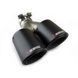 Насадка глушника Akrapovic АК63-89 Подвійна права (R-JB) carbon 85867 фото 1