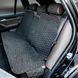Накидки на сиденья задние Алькантара Audi RS черные 109397 фото 1