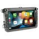 Автомагнитола Cyclone VW ANDROID 8" QLED 2/32GB ASP 4CF GPS CarPlay Android 14 123753 фото 2
