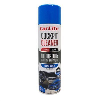 Полироль для торпеды CarLife Cockpit Cleaner EXTRA MAT (матовый эффект) Новая машина 500ml (CF524) 93622 фото