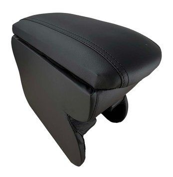 Подлокотник Opel Astra H 2004-, Опель Астра Н (с вырезом под ручник) Экокожа Brazo черный 105295 фото