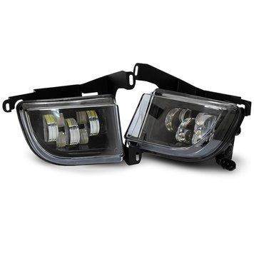 Фары диодные противотуманные Chevrolet Lacetti SD 7-LED 70W белый свет (мет. крепление) (к-т 2шт) 66386 фото