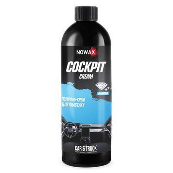 Крем-поліроль для пластику Nowax Cockpit Cream Diamond 750ml (NX75021) 124116 фото
