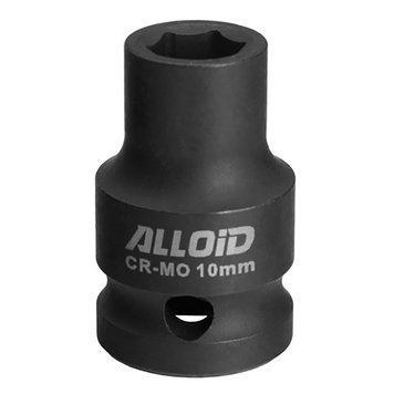 Головка торцева ударна 1/2" 6 гран. 10 мм Alloid GU-50110 124601 фото
