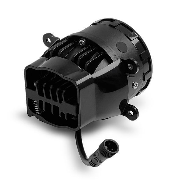 Протитуманні світлодіодні фари T2190 (JR) Led лінзи 100W ближнє, біле світло (к-т 2шт) 123408 фото