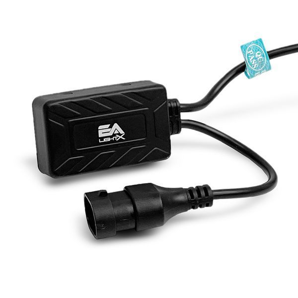 Светодиодные Mini линзы EvroAuto Light X L10 HB3 (9005) CAN 55W 5000K 10000Lm +350% 12-24V (2 шт.) 123308 фото