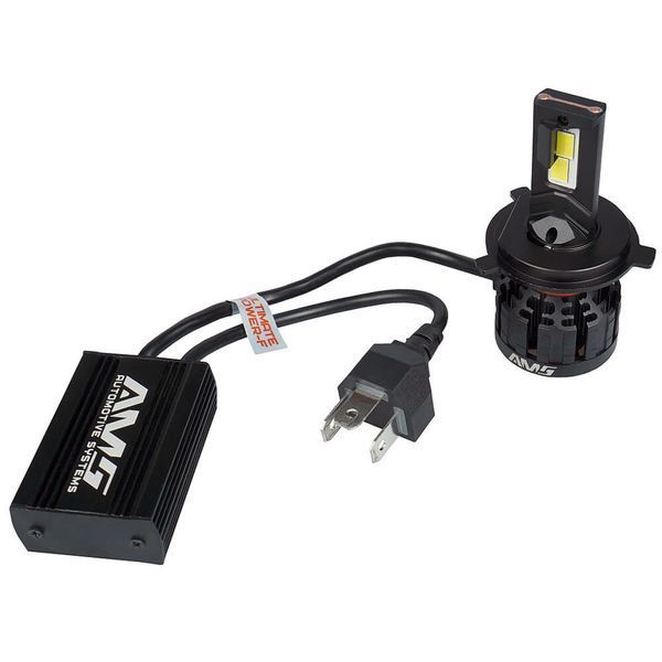 Автолампи світлодіодні AMS Ultimate Power-F H4 65W 5500K 18000Lm Canbus 12-24V (2шт.) 120023 фото