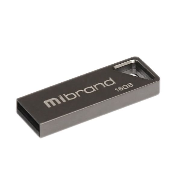 USB флешка Mibrand USB 2.0 Stingray 16Gb Grey 109313 фото