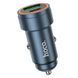 Автомобильное зарядное Hoco Glorious car charger Z57A 1USB 1Type-C PD/QC 3A 30W (24127) 123800 фото 1