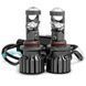 Светодиодные Mini линзы EvroAuto Light X L10 HB3 (9005) CAN 55W 5000K 10000Lm +350% 12-24V (2 шт.) 123308 фото 1