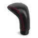 Ручка КПП Vitol F 250133 с эргономичным выступом, кожа (красная нить) Черная 3561 фото 1