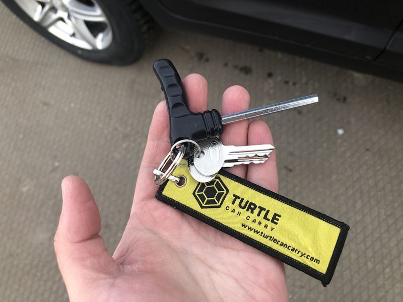 Багажник на интегрированные рейлинги Turtle AIR 2 Серые 97994 фото