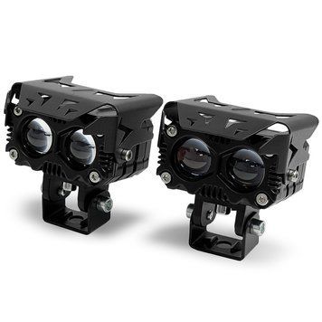 Лазерные фары Лидер (Bi) S 19 V2 (W/Y) 50W корпус IP 67 (к-т 2шт) 124235 фото