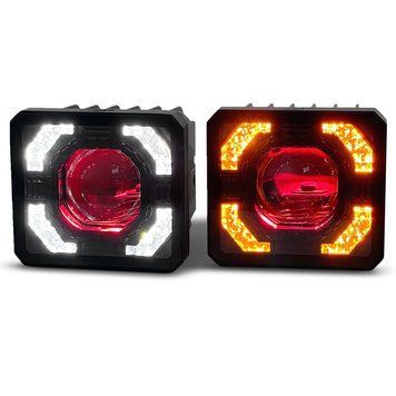 Фары диодные противотуманные SoKill WL STM-01 26/36W ближний/дальн. + поворот + W/R DRL 12-80V (2шт) 123637 фото