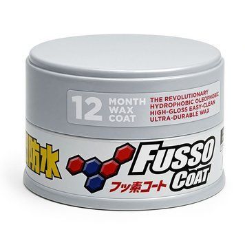 Натуральний твердий віск SOFT99 Fusso Coat 12 Months Protection White 200 г 124677 фото