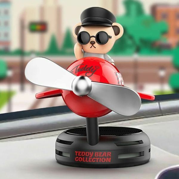 Ароматизатор на сонячній батареї Flying Teddy Bear 107279 фото