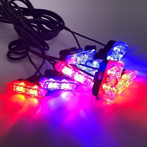 Стробоскоп LED с пультом 800 V28H R/B/W (синий-красный-белый) 123740 фото