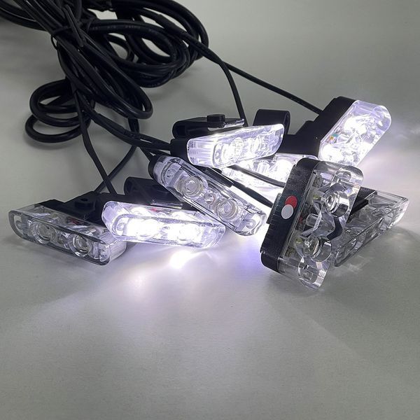 Стробоскоп LED с пультом 800 V28H R/B/W (синий-красный-белый) 123740 фото