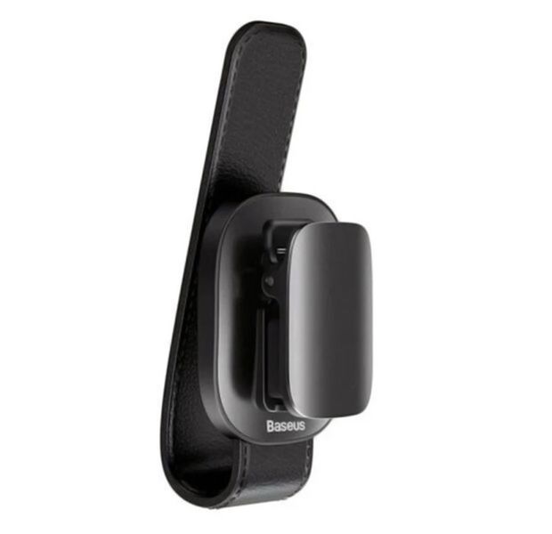 Держатель, крепление для очков Baseus Platinum Vehicle Eyewear Clip (ACYJN-B01) Black 100496 фото