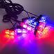 Стробоскоп LED с пультом 800 V28H R/B/W (синий-красный-белый) 123740 фото 6
