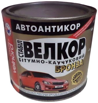 Мастика Velvana Велкор Битумно-каучуковая Бронза 1.8 кг 1655 фото