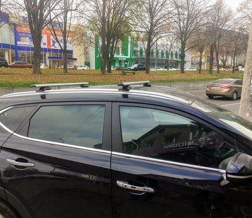 Багажник на крышу Hyundai Ix35 2009-2015 AERO 93582 фото