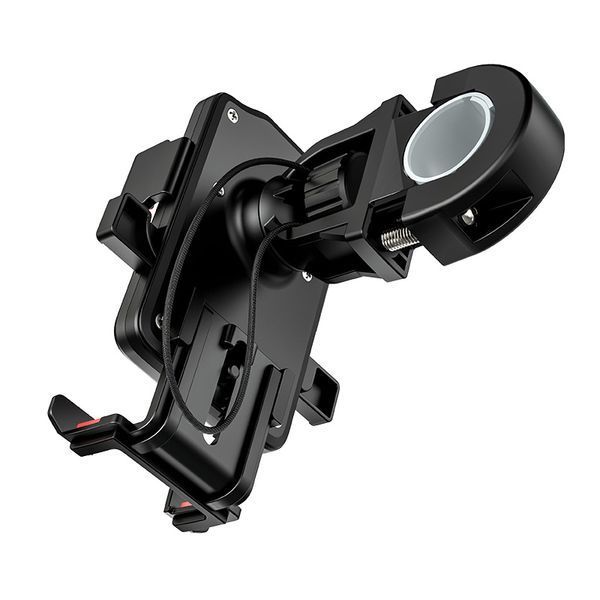 Автоутримувач для велосипеда, мотоцикла Hoco CA73 Flying one-touch Black-Red 123720 фото