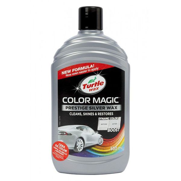 Збагачений кольором поліроль Turtle Wax Color Magic Plus (Сріблястий) 500мл. 52710 60979 фото