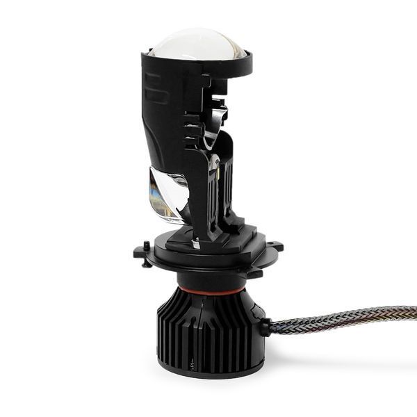 Автолампы светодиодные Mini линзы Bi-Led Н4 M01S 65W 5000K 10000Lm 12-24V 121896 фото
