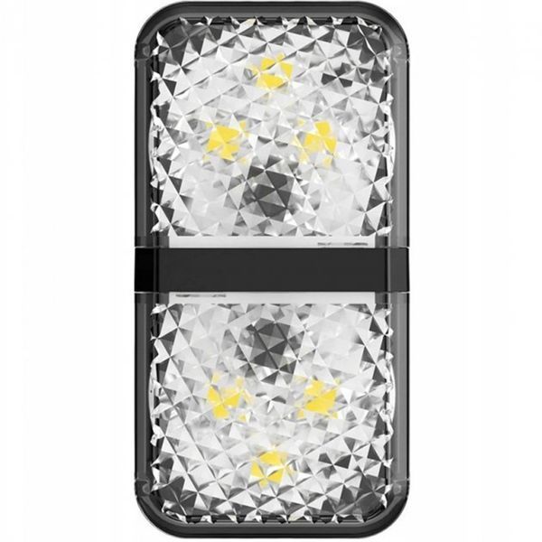 Индукционная LED подсветка дверей авто Baseus Door open warning light (CRFZD-01) Black 100274 фото