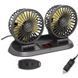Вентилятор подвійний Lider Led Displey 4 F411 12-24V 107557 фото 1