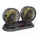 Вентилятор подвійний Lider Led Displey 4 F411 12-24V 107557 фото 2